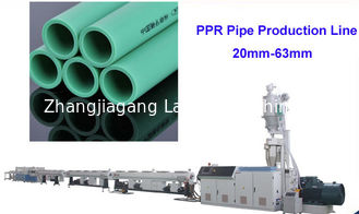 उच्चतम गति प्लास्टिक पाइप विनिर्माण मशीन 30 मीटर / मिनट 20 मिमी -110 मिमी पीपीआर ट्यूब बनाना