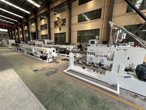 के बारे में नवीनतम कंपनी का मामला 20-63mm PPR Pipe Extrusion Line