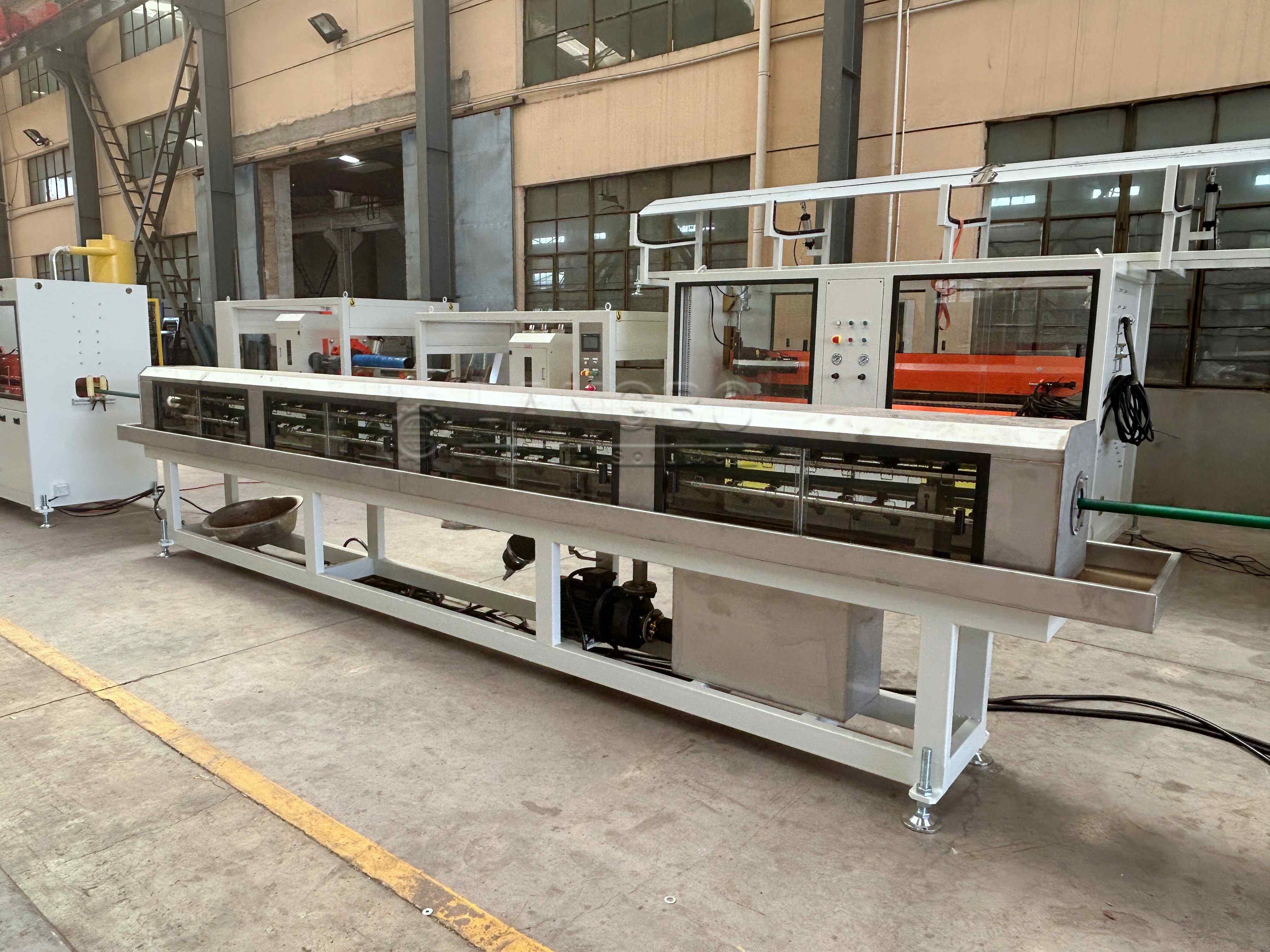 के बारे में नवीनतम कंपनी का मामला PPR Pipe Extrusion Line Project for Hot and Cold Water Pipe Manufacturing in Albania