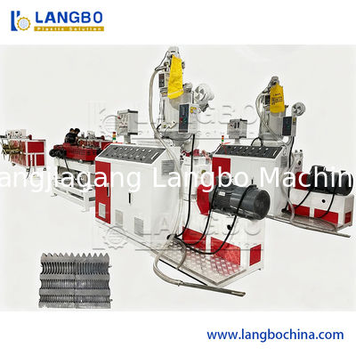 गुणवत्ता  High Speed Plastic Corrugated Pipe Machine / Corrugated Tube Extruder Making Machine कारखाना