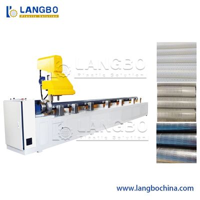 गुणवत्ता  PVC Pipe Slotting Machine With High-speed Rotary Structure Reducing Rough Slot Edges कारखाना