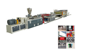 गुणवत्ता  Full Automatic WPC Pvc Foam Board Production Line Advertising Board Extrusion कारखाना