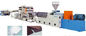 इकोफ्रेंडली पीवीसी प्रोफाइल एक्सट्रूज़न लाइन 350KG / H वॉल पैनल प्रोडक्शन फायरप्रूफ