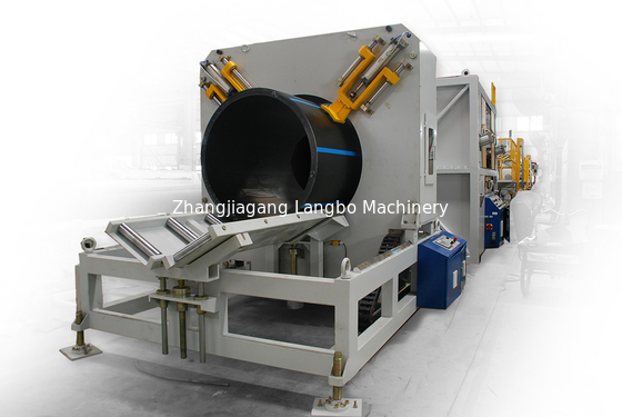 बड़े व्यास प्लास्टिक पीई एचडीपीई पानी की आपूर्ति पाइप उत्पादन लाइन extrusion बनाने की मशीन
