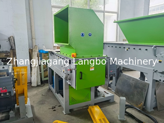 प्लास्टिक मेल्ट लम्प्स के लिए सिंगल शाफ्ट श्रेडर 110KW