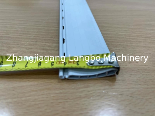 पर्दे पीवीसी प्रोफाइल उत्पादन लाइन शंकु ट्विन पेंच extruder