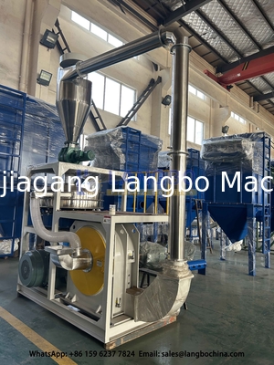 प्लास्टिक पाइप प्रोफाइल अपशिष्ट उत्पाद Pulverizer Miller Machine
