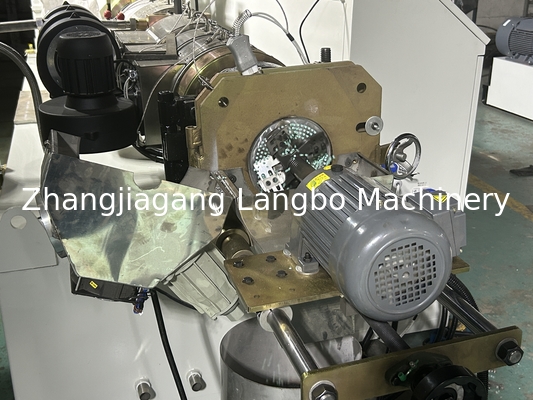 पीवीसी पीपी पीई प्लास्टिक पाउडर गर्म काटने Pelleziting Granulating Granulator मशीन / Pelletizer लाइन