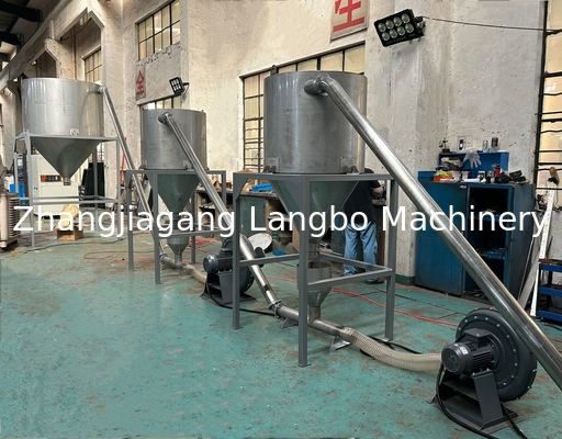 पीवीसी पीपी पीई प्लास्टिक पाउडर गर्म काटने Pelleziting Granulating Granulator मशीन / Pelletizer लाइन