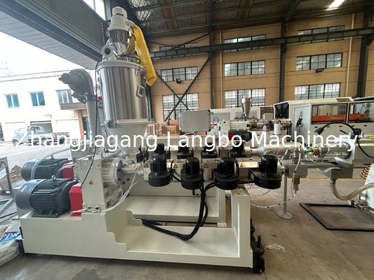 पीई एचडीपीई एलडीपीई पीपीआर एकल पेंच प्लास्टिक extruder पानी गैस तेल आपूर्ति पाइप ट्यूब extrusion उत्पादन लाइन