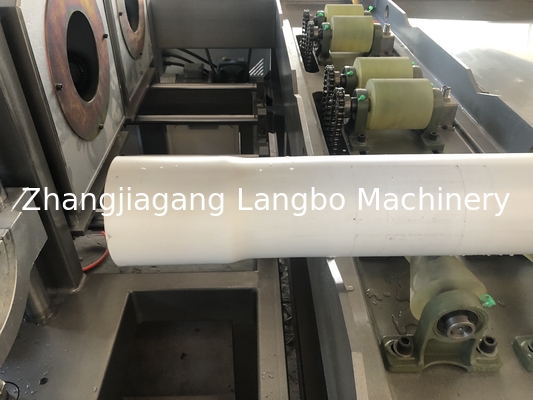 पानी की आपूर्ति प्लास्टिक पीवीसी पाइप बनाने extrusion Socketing Belling मशीन