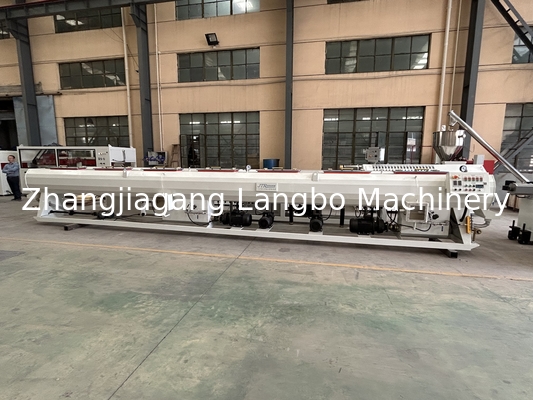 पीई पानी की आपूर्ति पाइप मशीन उत्पादन लाइन मशीनरी extruder