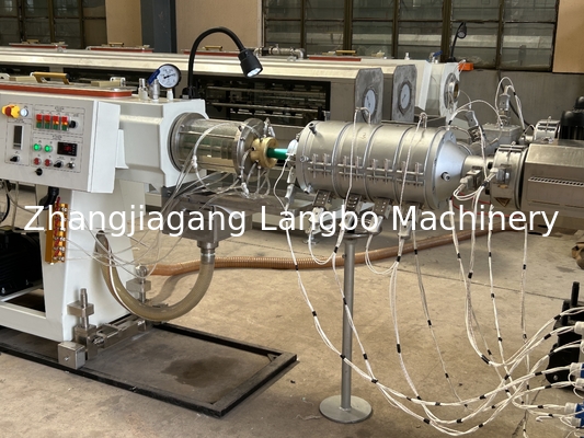 Coil Polyethylene Pipe PPR Plastic Water Gas Oil Supply Sewage Hose Tube Extrusion उत्पादन लाइन