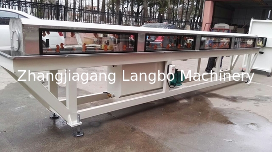 प्लास्टिक पीवीसी जल निकासी पाइप extruder घुमावदार पाइप extrusion बनाने की मशीन