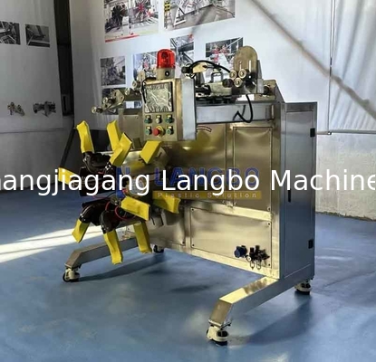 पाइप एक्सट्रूडर प्रोफाइल एक्सट्रूडर वोल्टेज 380V 50HZ 3 चरण अनुकूलित व्यास 16-160MM के लिए अनुकूलन योग्य पीई पाइप कॉइलर