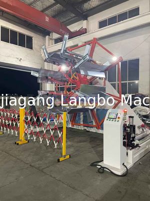 एचडीपीई पाइप प्रसंस्करण के लिए पूर्ण स्वचालित पीई प्लास्टिक पाइप वाइंडर मशीन