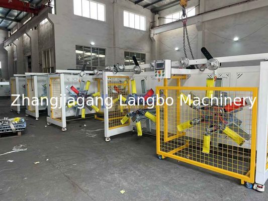 स्वचालित पीई प्लास्टिक पाइप कोइलर मशीन जिसमें बेयरिंग के मुख्य घटक हैं