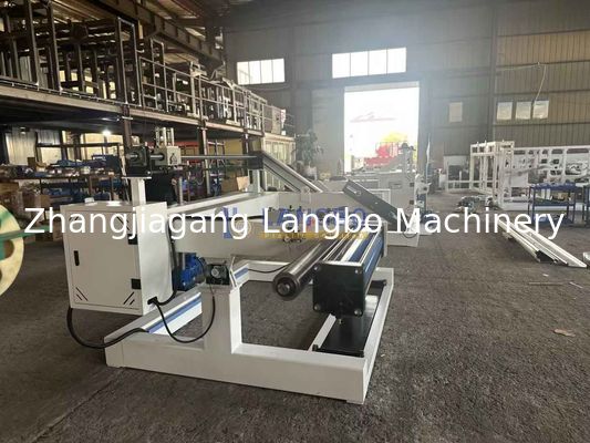 पीई एचडीपीई पाइप उत्पादन लाइन के लिए पाइप कोइलर डबल वॉल नालीदार पाइप एक्सट्रूडर मशीन