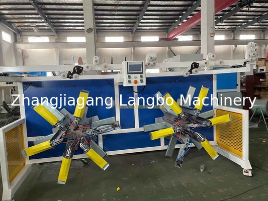 पीई नली कोइलर डबल डिस्क 16 20 32 50 63 मिमी व्यास 16-160MM के लिए 4500*2450*2700