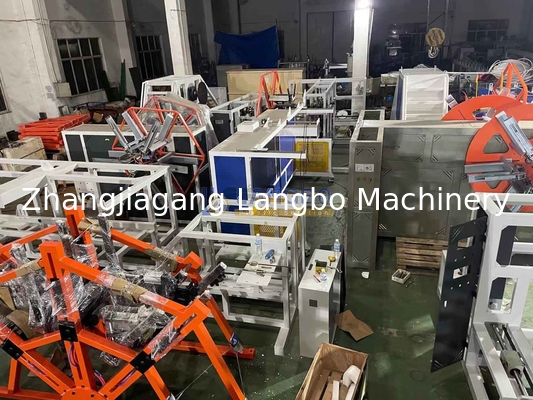 प्लास्टिक एक्सट्रूडर लाइन के लिए बड़े व्यास पाइप रिवाइंडिंग मशीन पीई कोइलर