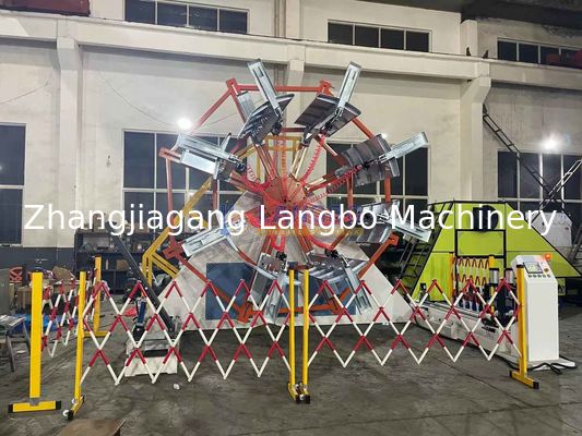 एचडीपीई पाइप कोइलर मशीन पाइप प्रसंस्करण के लिए 1600-3200 मिमी कोइलिंग रेंज