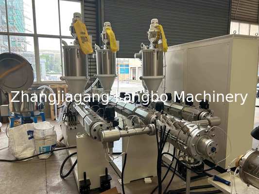 प्लास्टिक पीपीआर पाइप एक्सट्रूज़न बनाने की उत्पादन लाइन