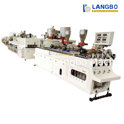 पीई पीपीआर पीवीसी के लिए प्लास्टिक पानी की आपूर्ति कठोर पाइप बनाने extruder मशीन