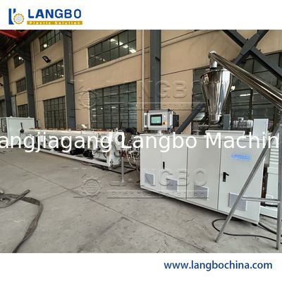 उच्च गति पीई/पीपी/एचडीपीई/पीवीसी/पीपीआर/एमपीपी प्लास्टिक पाइप एक्सट्रूज़न लाइन