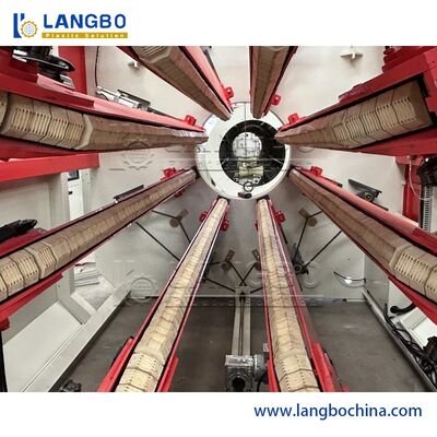 पीएलसी नियंत्रण पीवीसी पाइप उत्पादन लाइन उच्च उत्पादन और उत्पादकता