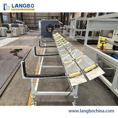 भूमिगत ट्विन स्क्रू पीवीसी पाइप एक्सट्रूज़न लाइन / उत्पादन लाइन