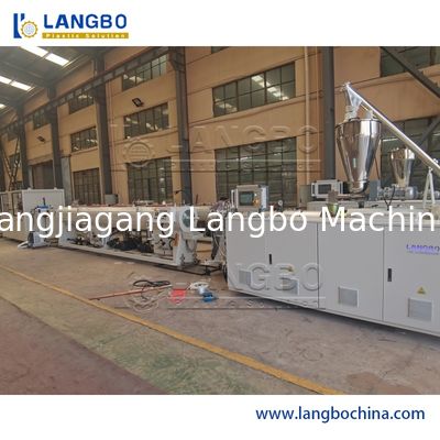 पीवीसी ट्यूब बनाने की मशीन, पीवीसी पाइप बाहर निकालना, शंक्वाकार जुड़वां पेंच बाहर निकालना