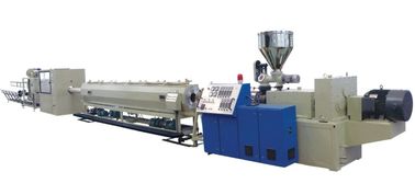 कम शोर एकल पेंच extruder उपकरण पीपी / पीई एकल दीवार नालीदार पाइप विनिर्माण