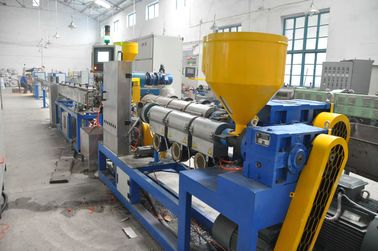 20 - 50 मिमी एक स्क्रू एक्सट्रूडर प्लास्टिक मशीन एकल दीवार नालीदार पाइप उत्पादन लाइन