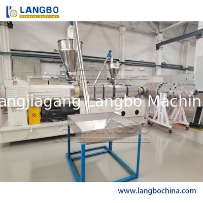 पानी की आपूर्ति, जल निकासी, सिंचाई पाइप और विद्युत चालकों के लिए 16-1600 मिमी उच्च गति प्लास्टिक पीवीसी एक्सट्रूडर