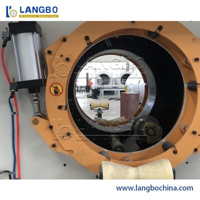 सीई आईएसओ पीवीसी पाइप एक्सट्रूज़न मशीन 80/156 शंक्वाकार जुड़वां पेंच एक्सट्रूडर