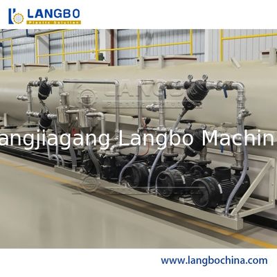 औद्योगिक ट्विन-स्क्रू पीवीसी/यूपीवीसी/सीपीवीसी पाइप एक्सट्रूज़न लाइन - पानी, जल निकासी और विद्युत नाली उत्पादन