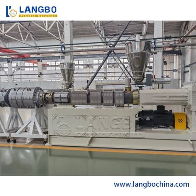 स्वचालित पीवीसी ट्विन स्क्रू एक्सट्रूडर