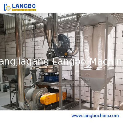 कम लागत वाली पीवीसी प्लास्टिक पीसने की धूल बनाने वाली मशीन