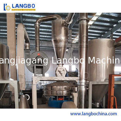 पीवीसी पाउडर बनाने की मशीन / प्लास्टिक पुनर्चक्रण पाउडर बनाने की मशीन