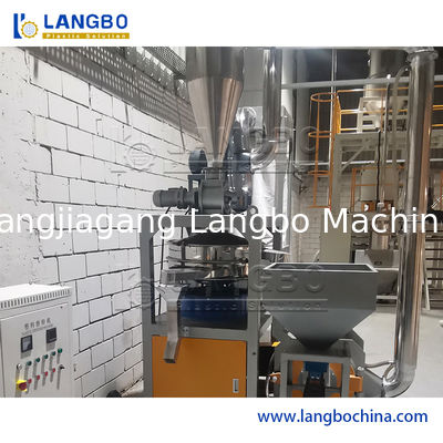 अपशिष्ट प्लास्टिक पीई पीपी ईवीए पेलेट्स स्क्रैप पीवीसी फ्लेक्स मिलिंग पाउडर मशीन