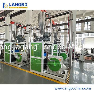 पीपी पीई पीवीसी प्लास्टिक पुनर्चक्रण अपशिष्ट पाउडर ग्राइंडिंग मिलिंग मशीन