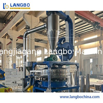 पुनर्चक्रण स्क्रैप पीवीसी पाइप के लिए पल्वेराइज़र प्लास्टिक मिलिंग मशीन