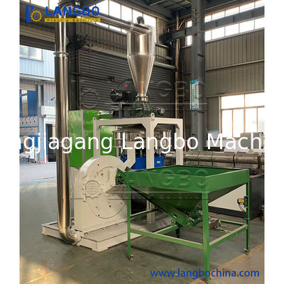 200kg-1000kg Plastic PVC Water Drainage Pipe Crushed Scraps Flakes Pulverizer Milling Machine
