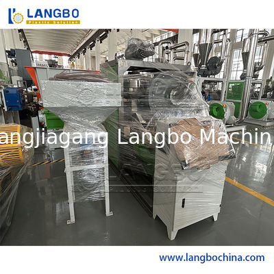 प्रयुक्त प्लास्टिक कचरा पुनर्चक्रण मशीन पीवीसी पीपी पीई एचडीपीई गोली पाउडर