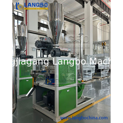 फैक्टरी मूल्य पीवीसी कणिकाओं पाउडर प्लास्टिक पल्वराइज़र ग्राइंडर शीतलन प्रणाली के साथ