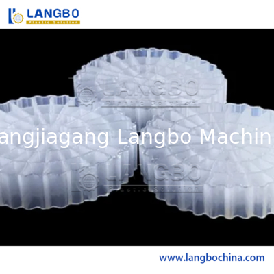 औद्योगिक निस्पंदन के लिए ऊर्जा कुशल एमबीबीआर फिल्टर मीडिया एक्सट्रूज़न लाइन