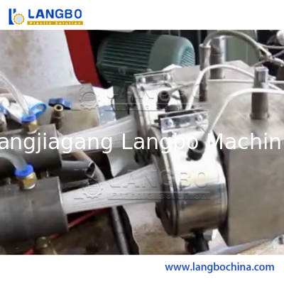 अपशिष्ट जल उपचार संयंत्र पीई पीपी एमबीबीआर वाहक बायो मीडिया बनाने extrusion मशीन