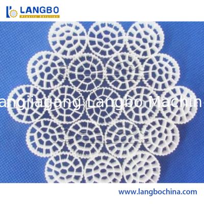 पीई एचडीपीई एमबीबीआर बायोफिल्म वाहक एक्सट्रूज़न बनाने की मशीन