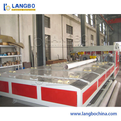 डीटीसी सर्पिल फीडिंग मशीन के साथ इलेक्ट्रिक पीवीसी पाइप एक्सट्रूज़न मशीन / पाइप बेलिंग मशीन