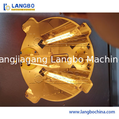 पीवीसी पाइप बेलिंग मशीन 16 - 250 मिमी पाइप व्यास आंतरिक पीएलसी प्रणाली